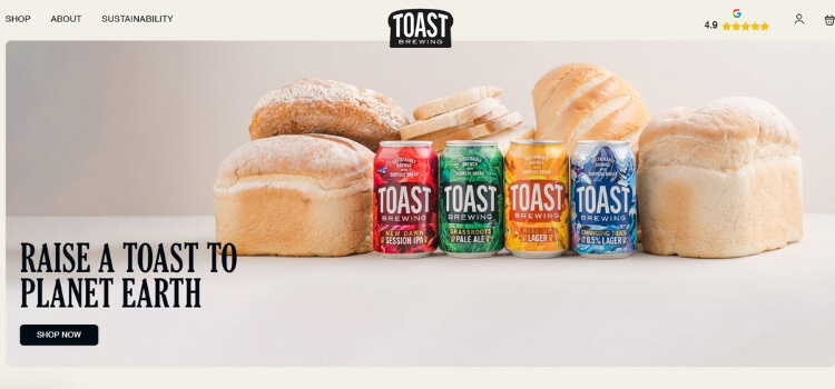 Toast Brewing Beer Company in UK